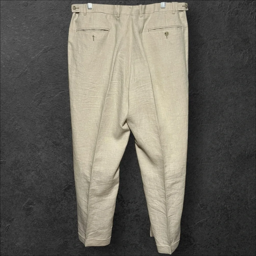 S. Cohen Techno-Cool Linen Pants –Kent Men’s 38R